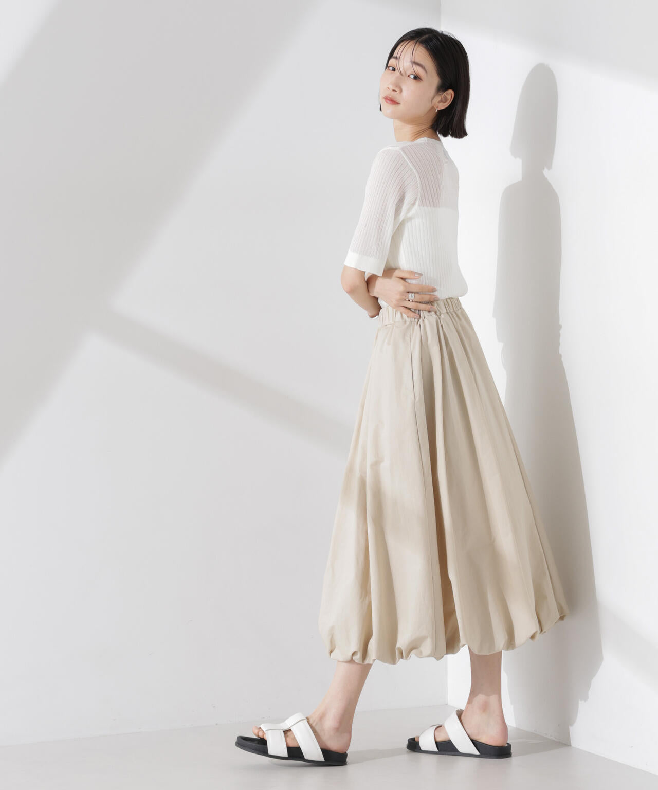 PENNEYS 別注 TheFOX シアー リブ ニット トップス