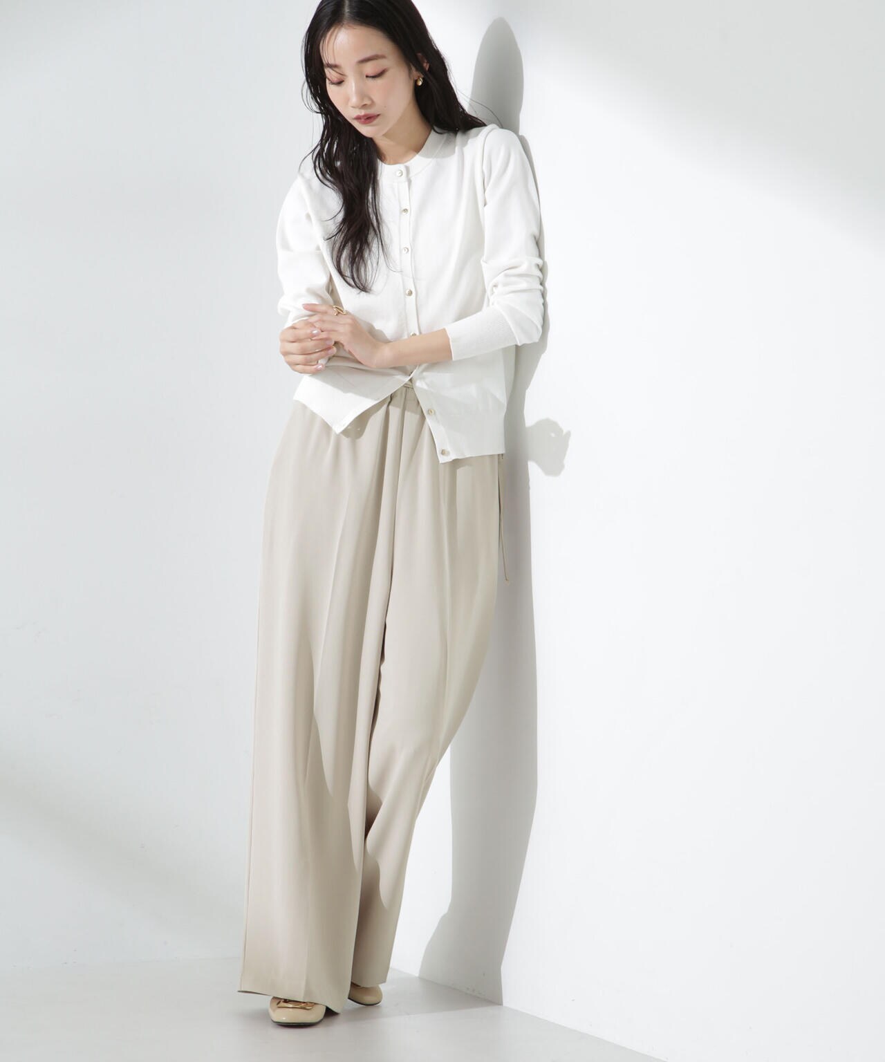 NOROLL THICKWALK N.WEATHER PANTS Beige Ash Green