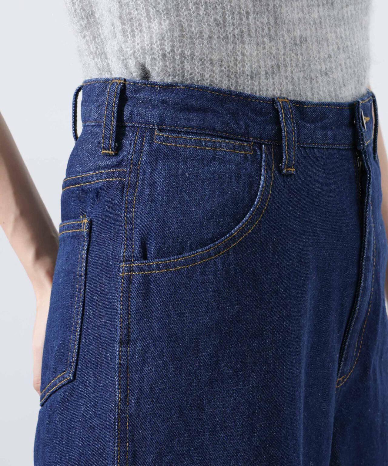 ワイドデニムパンツ（セットアップ可） 6735127309