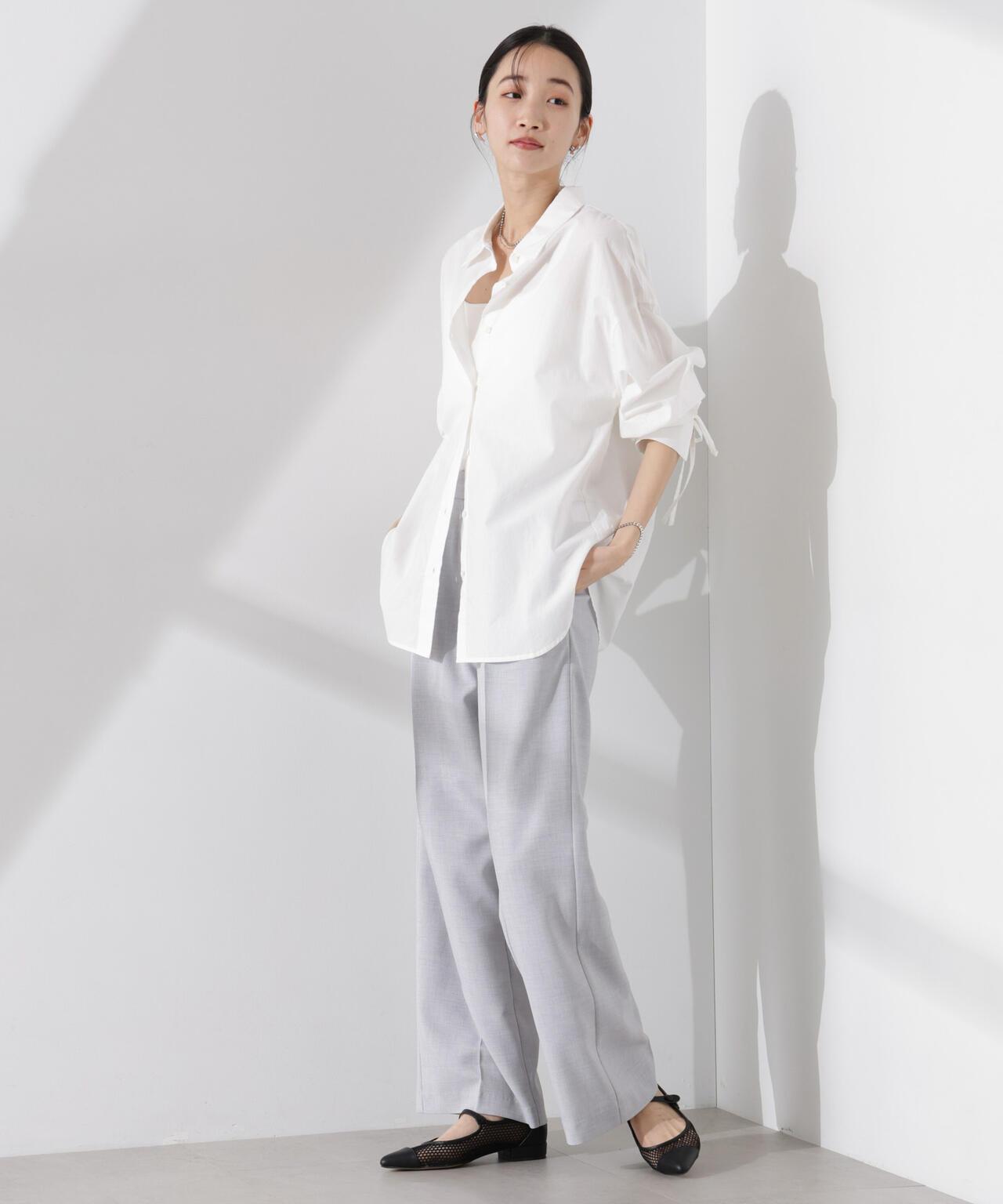 多機能素材スラックス(セットアップ可) 6735127311