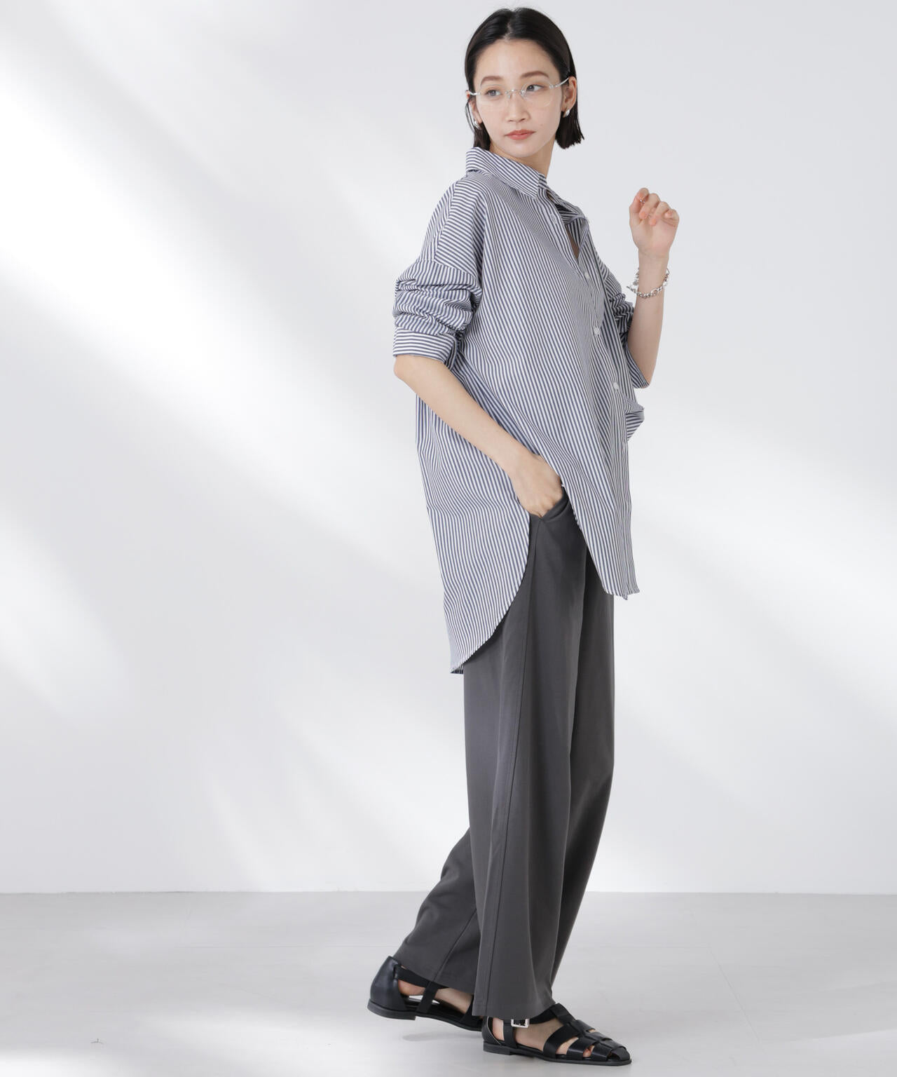 ダンボールカットワイドパンツ 6735127325