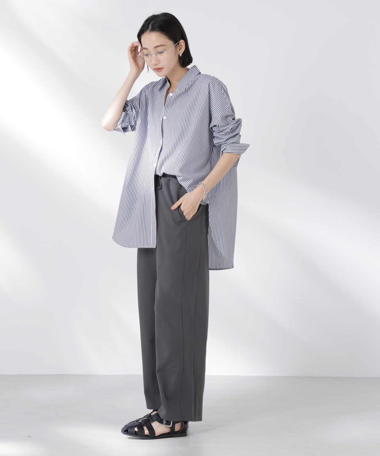 ダンボールカットワイドパンツ 6735127325