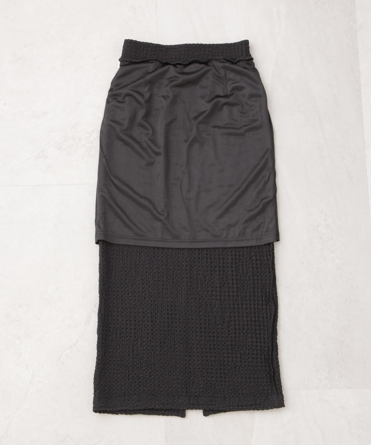 シャーリングジャガードカットナロースカート(セットアップ可) 6735130316