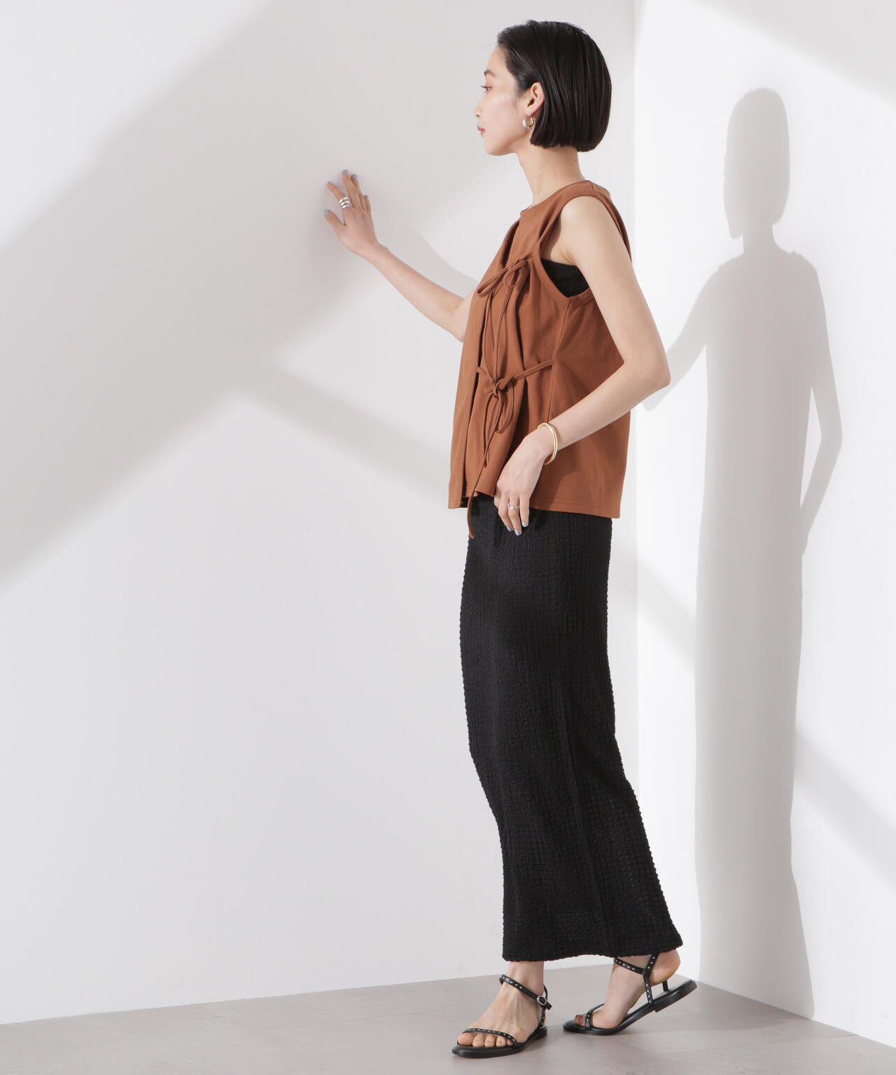 anirさん専用【新品】SNIDEL  シャーリングカットセットアップ anirさん専用【新品】SNIDEL シャーリングカットセットアップ