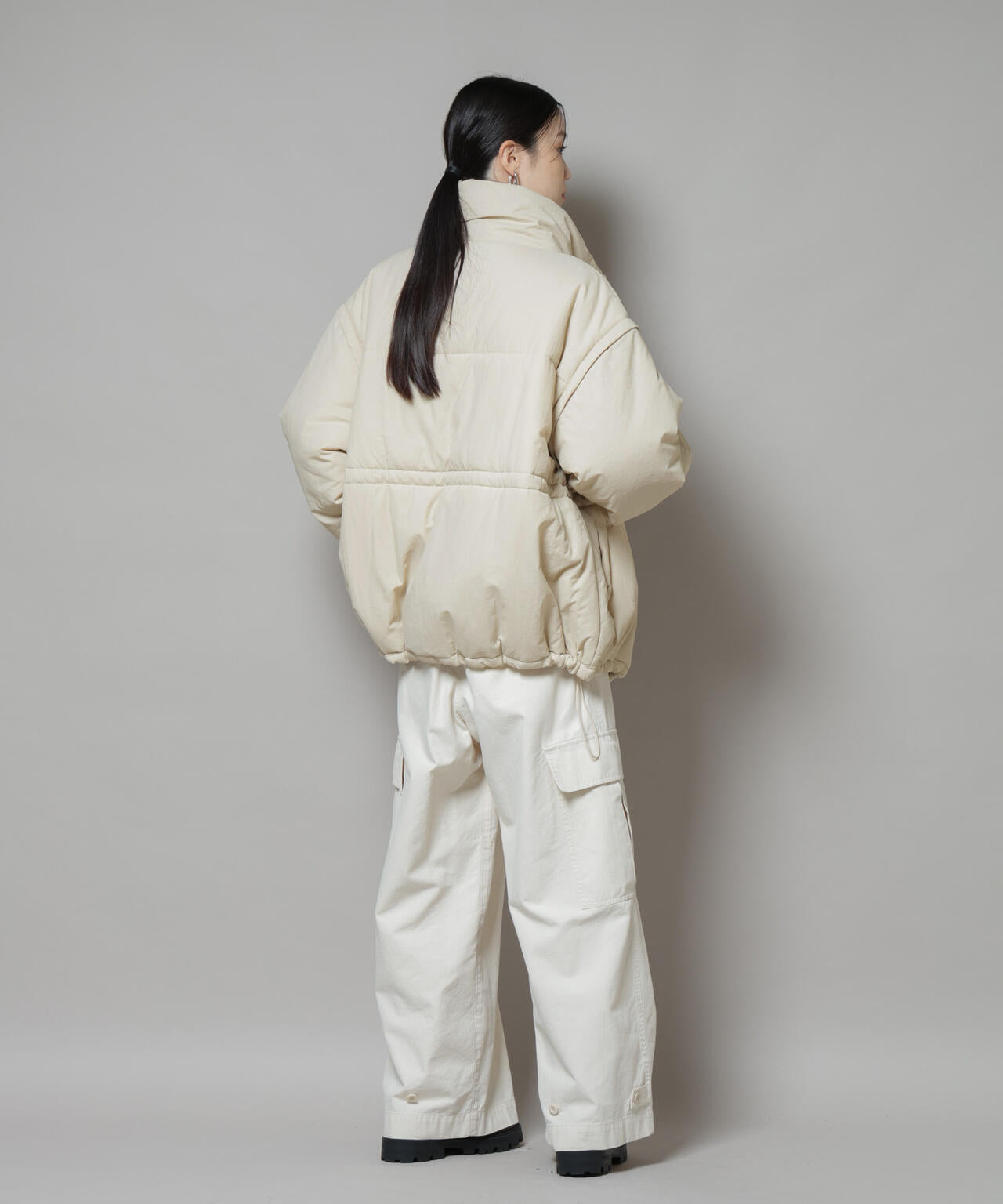 撥水加工・機能中綿 ２wayベスト＆スタンドジップブルゾン 6735211304