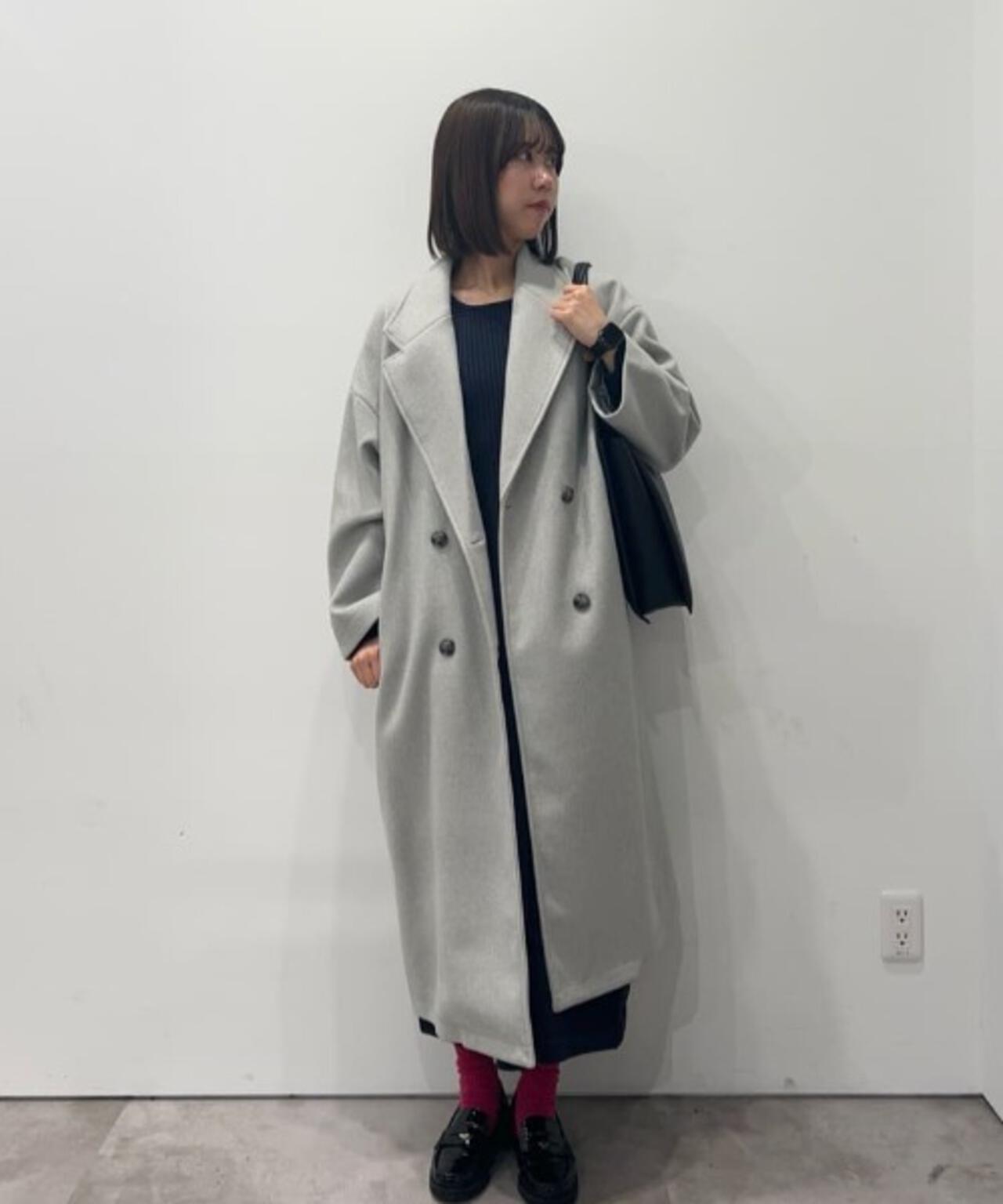 メルトン ジャージー チェスター ロングコート