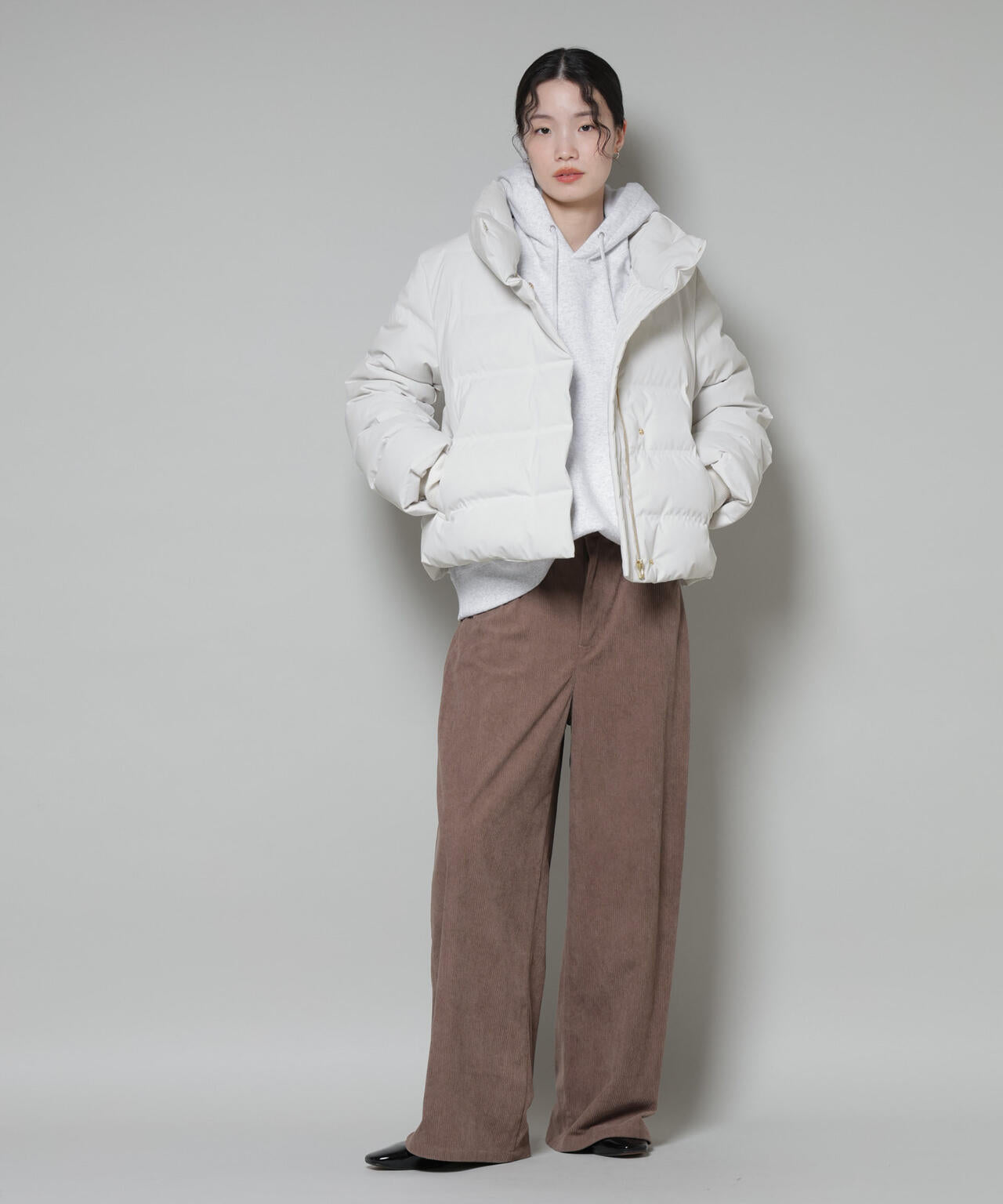 ボリュームネックダウンショートコート 6735214304