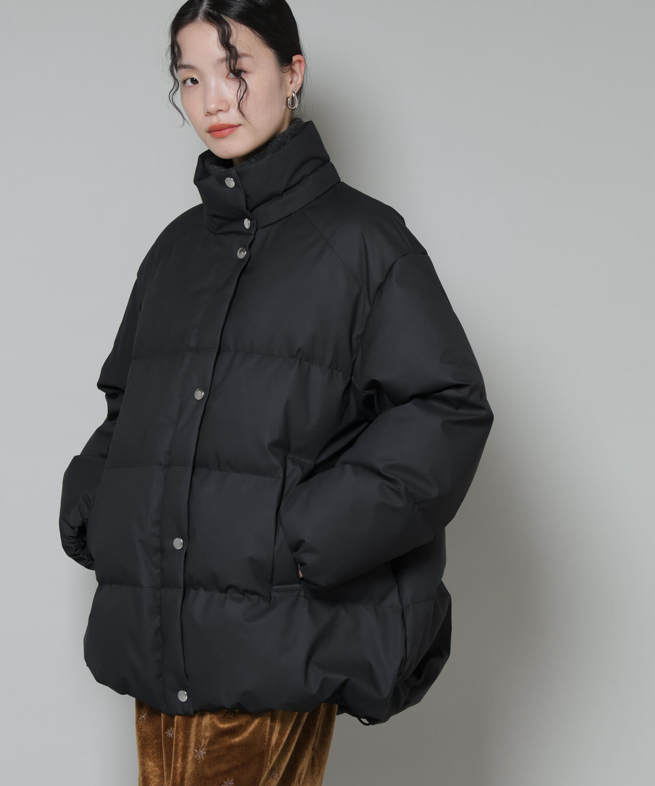 Aラインミドルダウンコート 6735214305