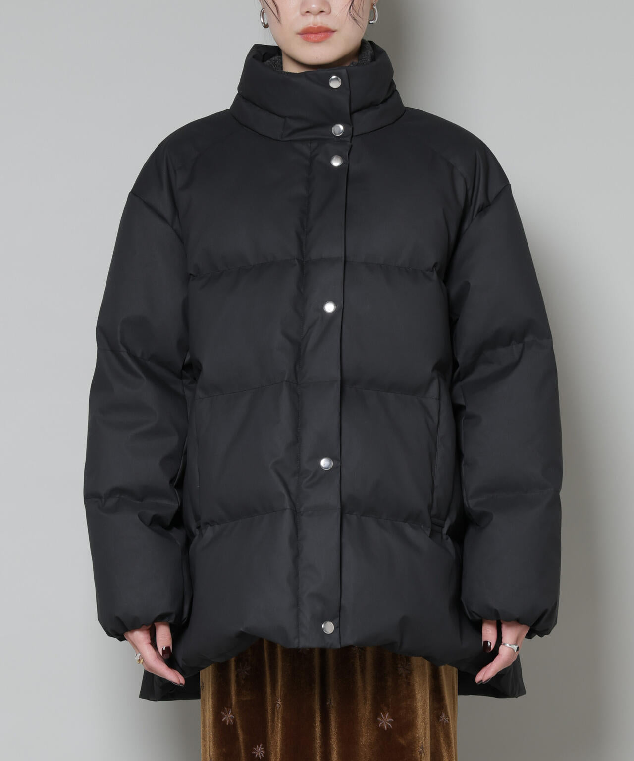 Aライン ミドル ダウンコート