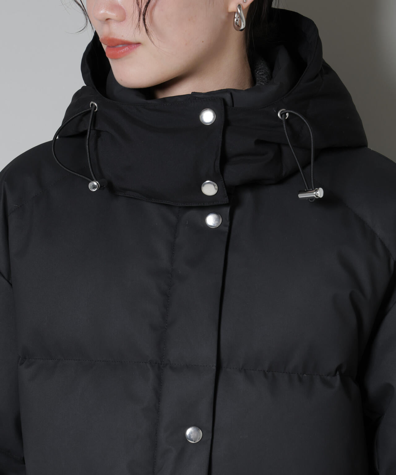 Aライン ミドル ダウンコート