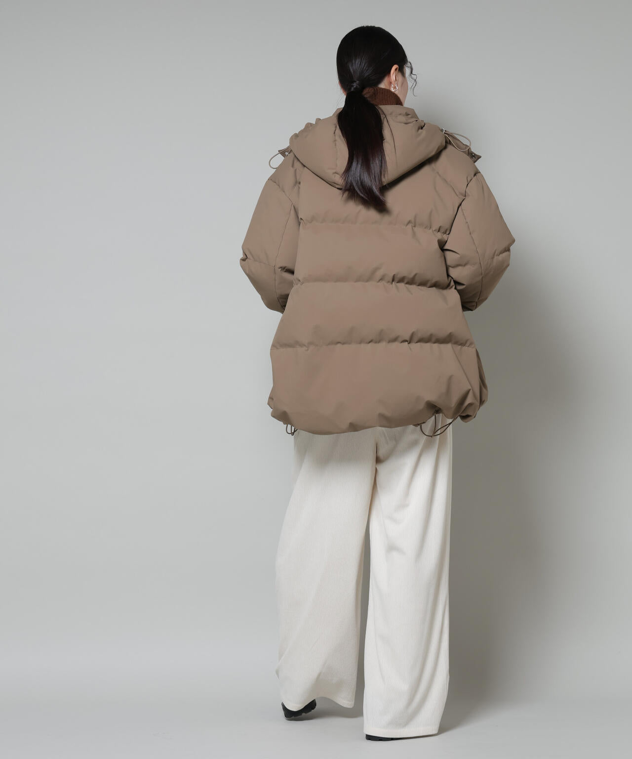 Aラインミドルダウンコート 6735214305