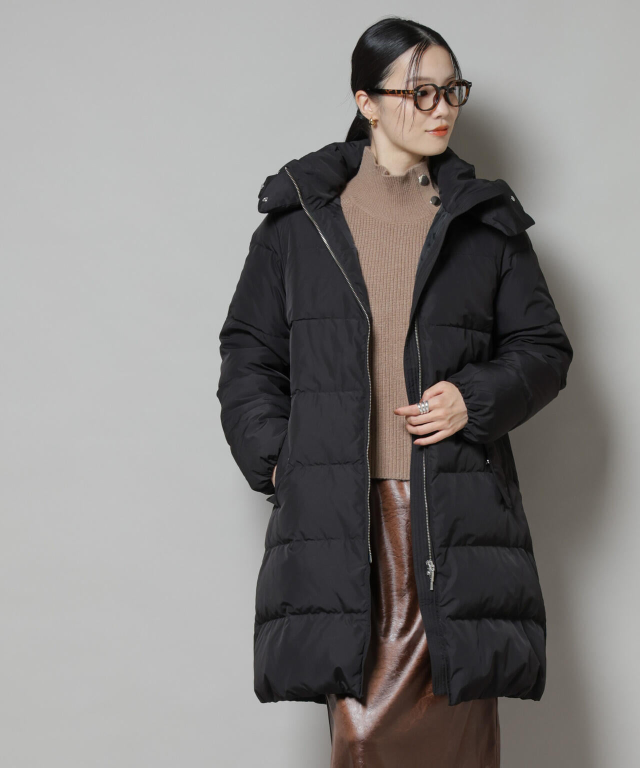 【新品】ナノユニバース　テックメルトンフード　ロングコート　撥水加工　ブラック 楽天市場】【SALE／50%OFF】テックフライメルトン フードロング