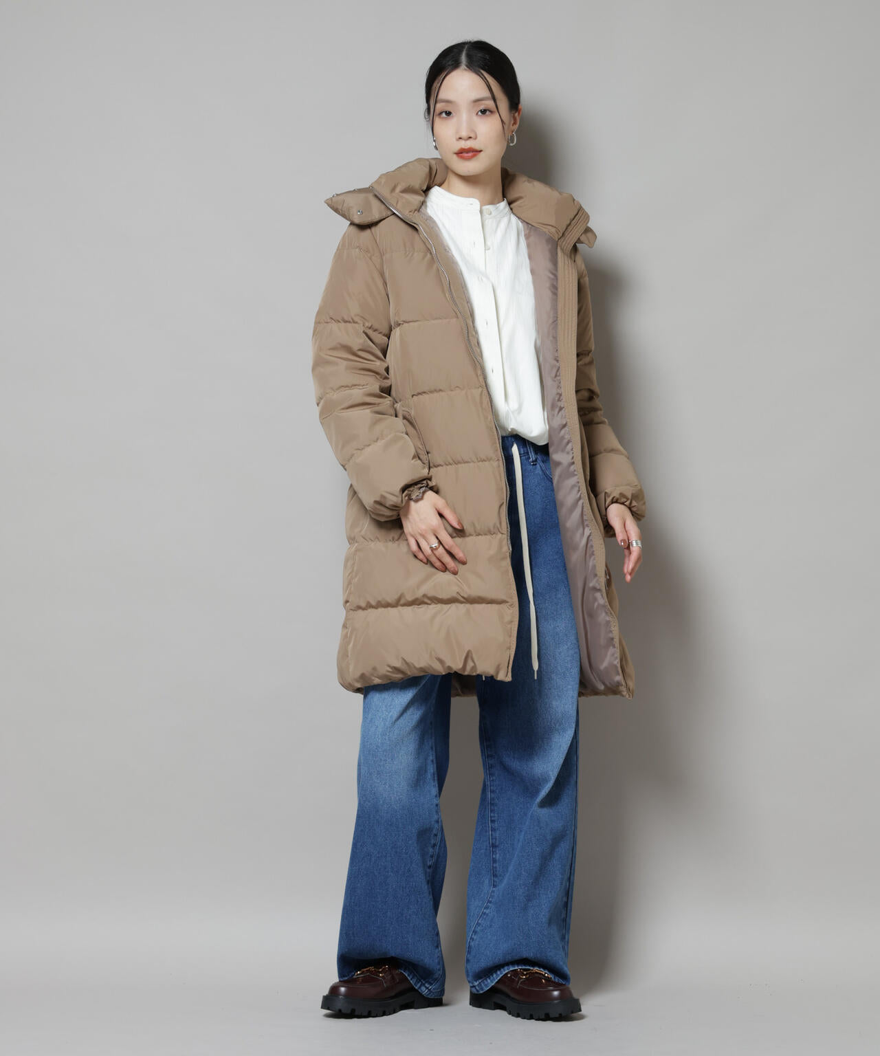 9179 NANO universe 軽くて暖かい万能なダウンコート 9179 NANO universe 軽くて暖かい万能なダウンコート