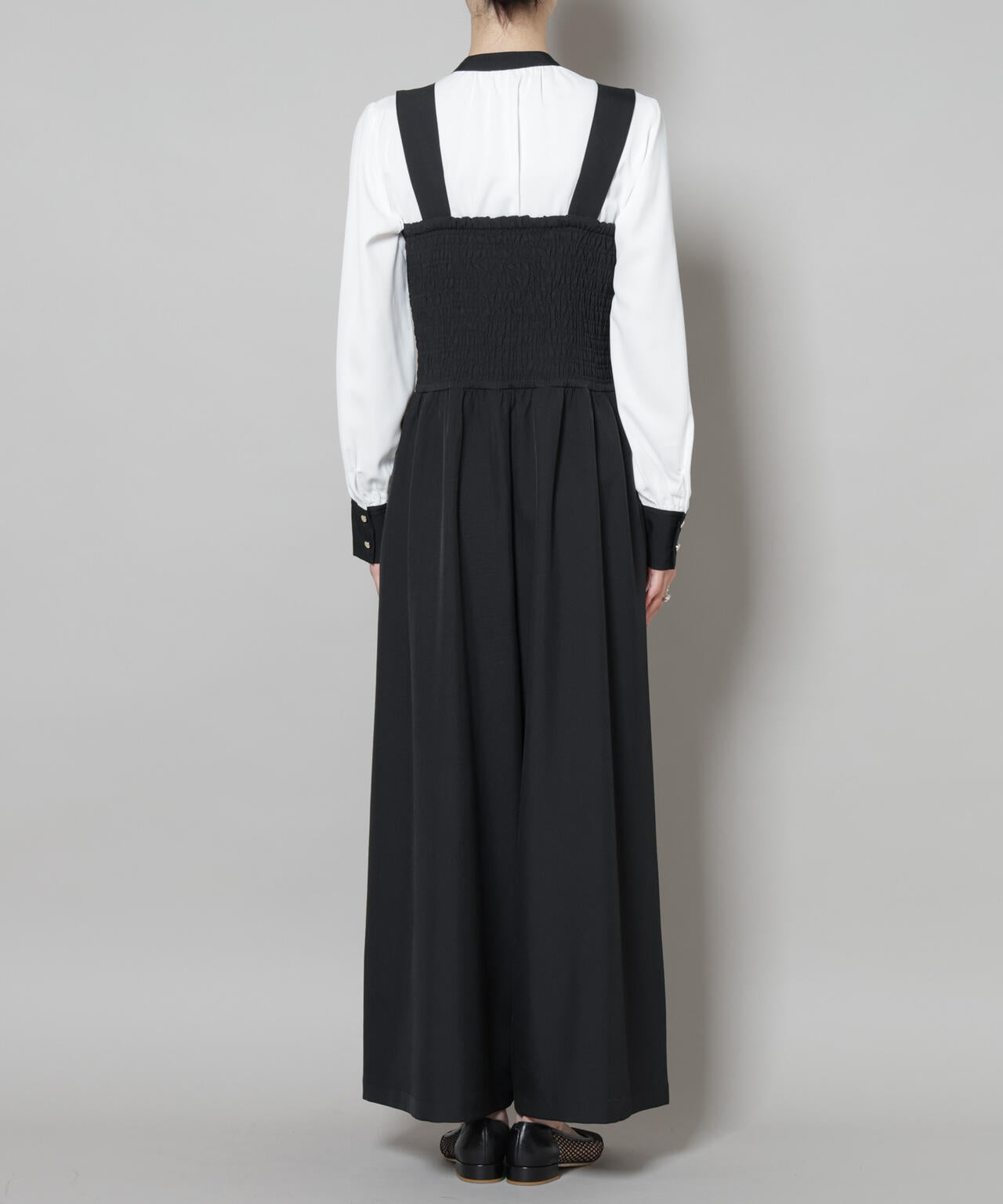 シャーリングサロペット 6735219317