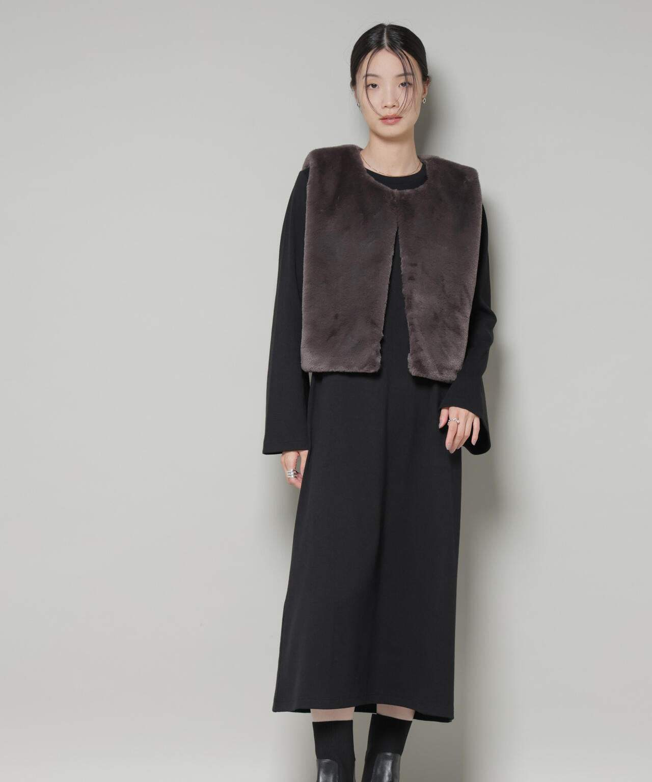 ナノユニバース（NANO universe）/ファーベスト×ワンピース アンサンブルセット ファーベスト × ワンピース アンサンブル セット