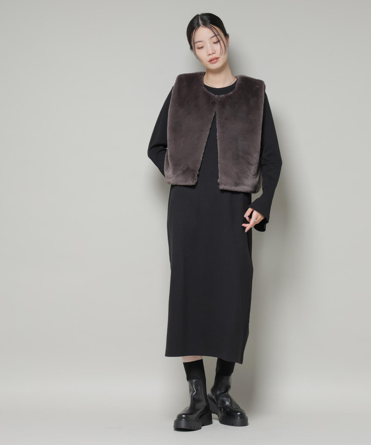 ファーベスト × ワンピース アンサンブル セット