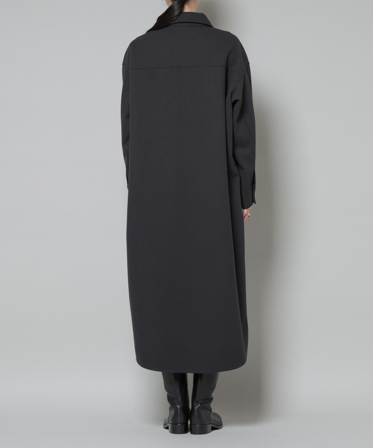 ソフトメルトン ジャージー ハーフジップ ワンピース