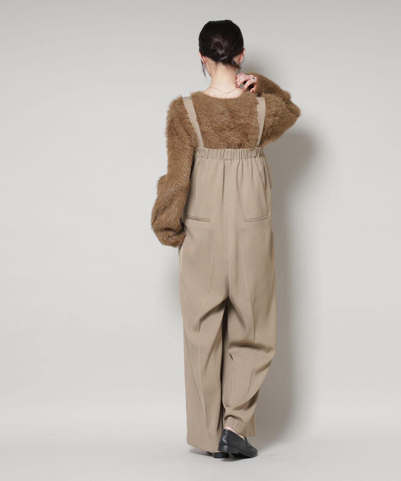 フロントフリルサロペットパンツ 6735219330