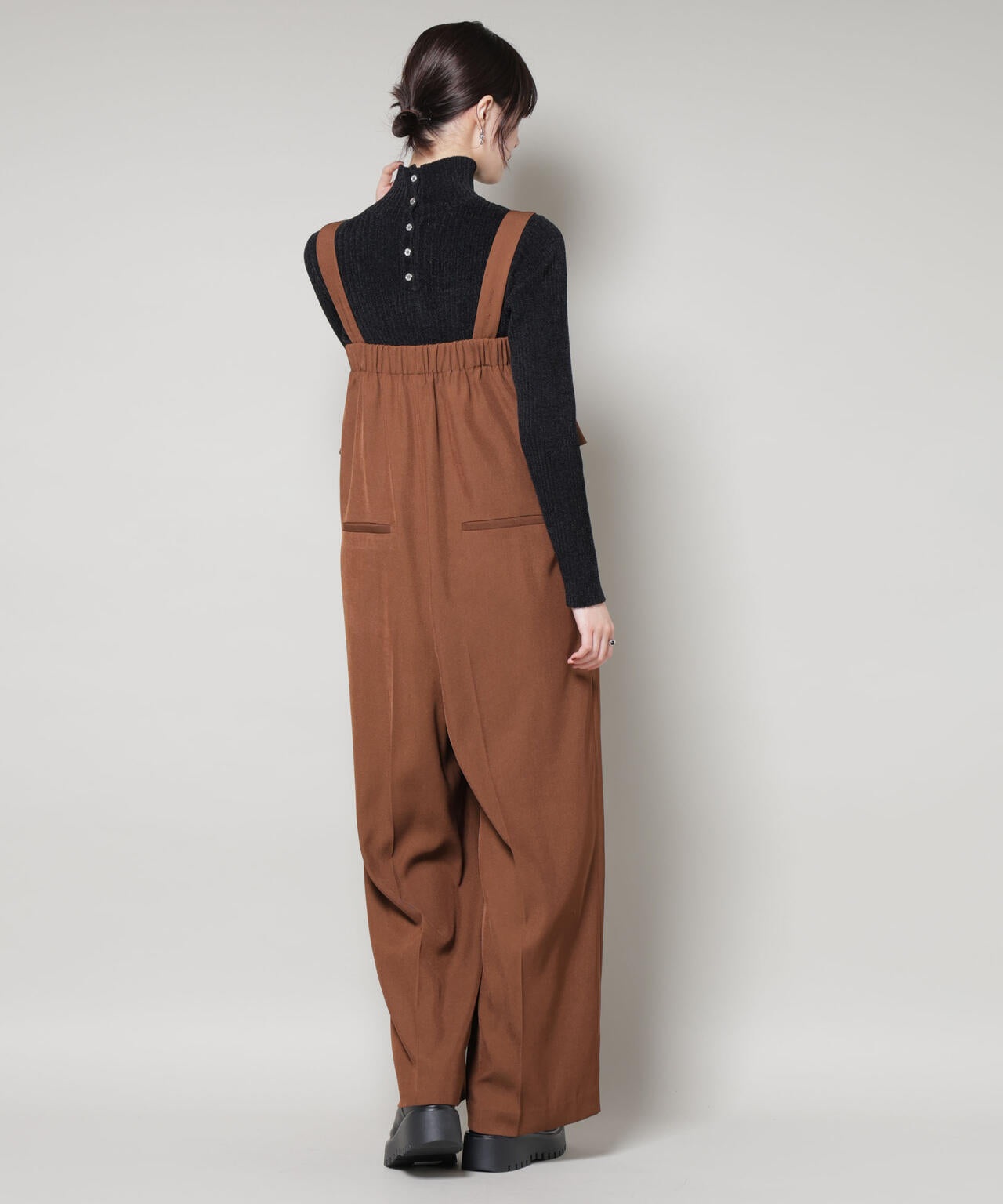 フロントフリルサロペットパンツ 6735219330