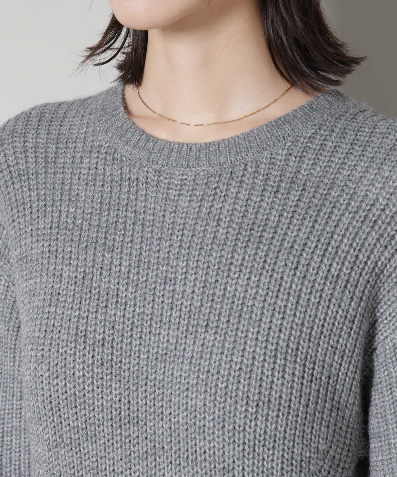 片畦フレアニットワンピース 6735219332