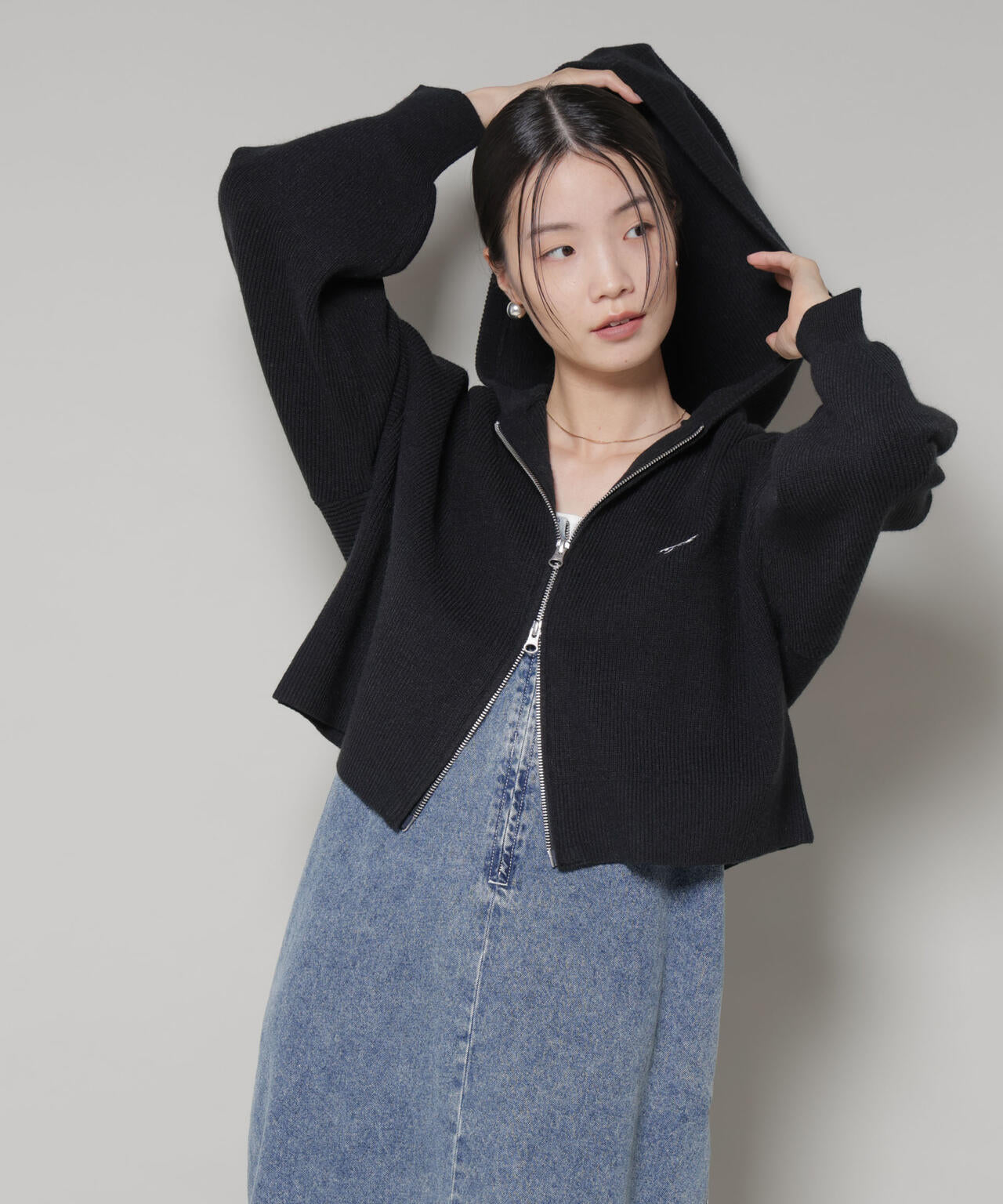PENNEYS 別注 TheFOX ニット フーディー