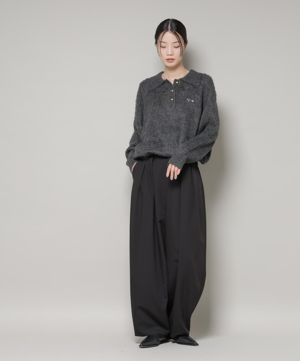 PENNEYS 別注 TheFOX シャギー ポロニット