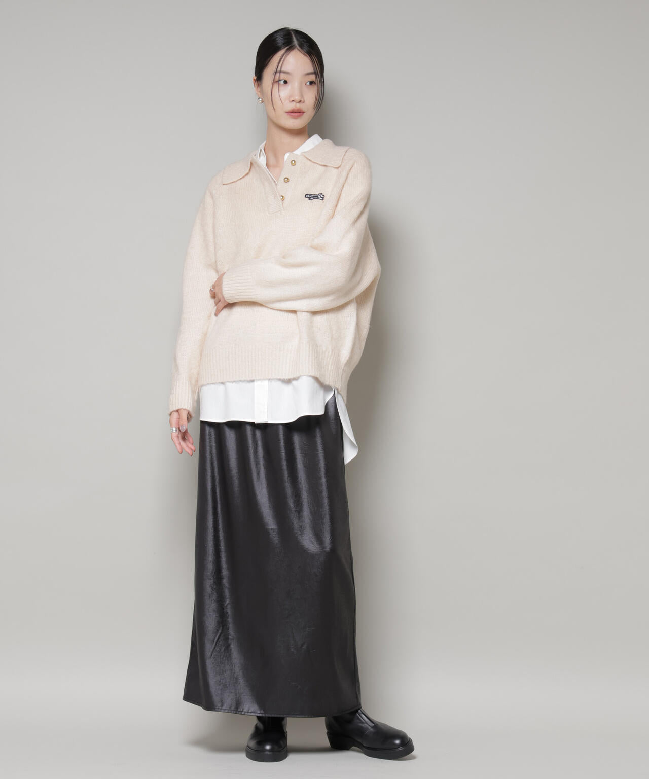 PENNEYS 別注 TheFOX シャギー ポロニット