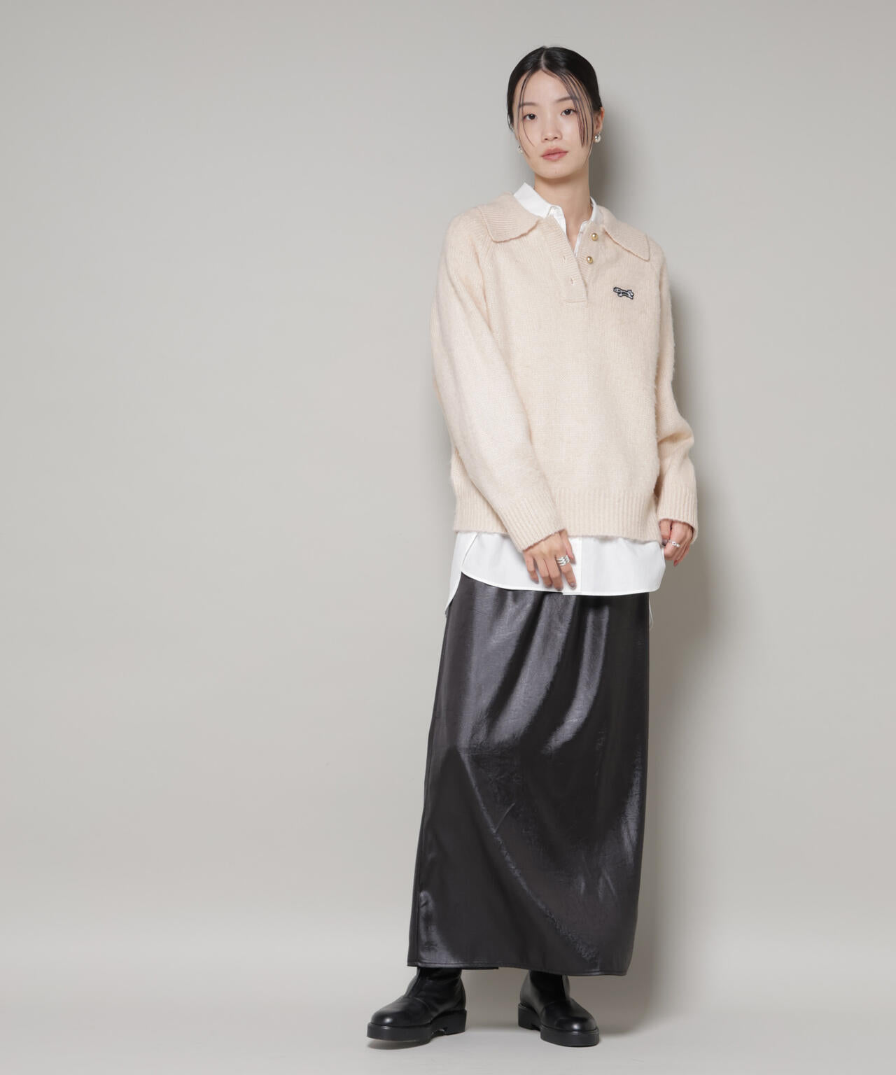 PENNEYS 別注 TheFOX シャギー ポロニット