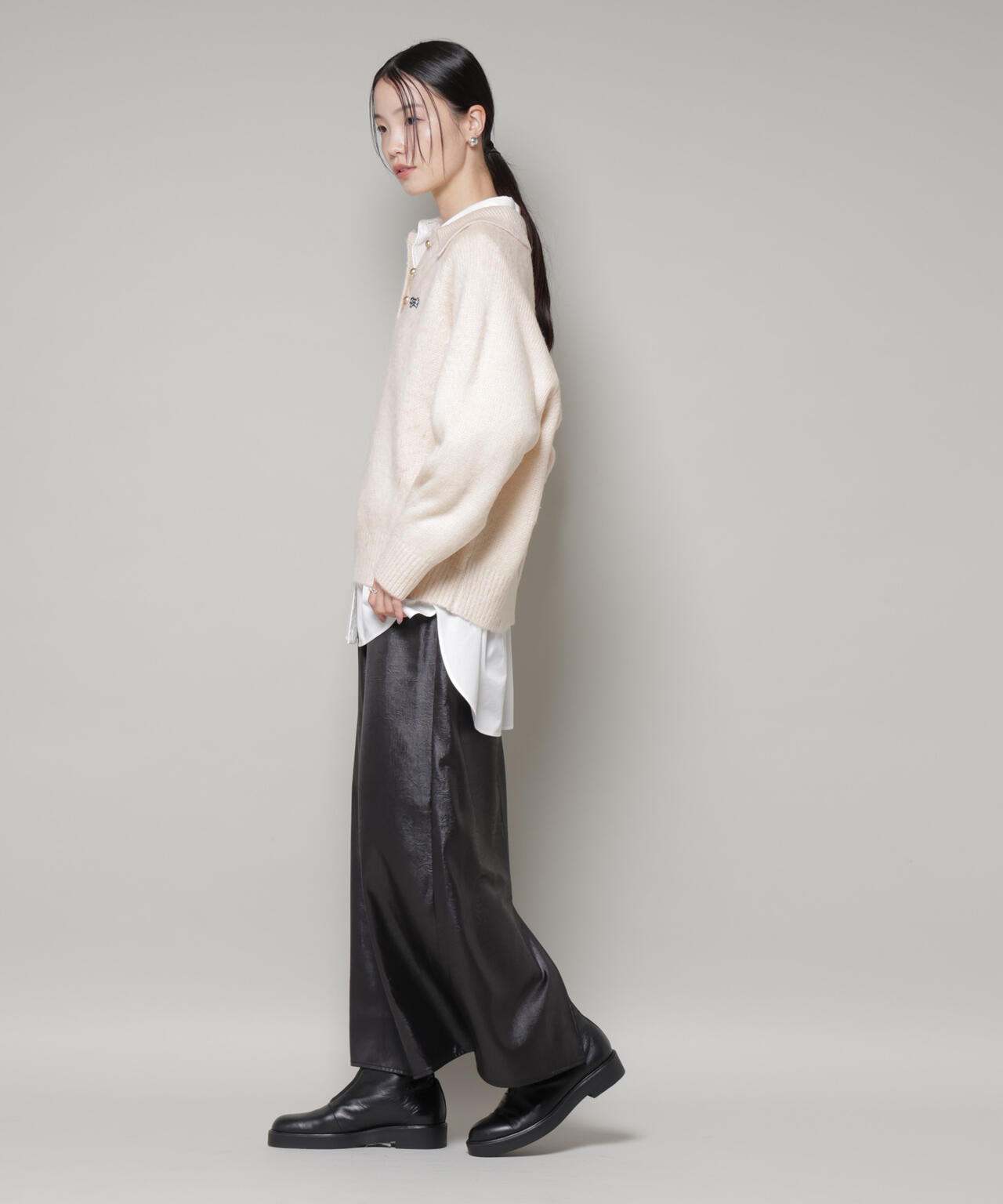 PENNEYS 別注 TheFOX シャギー ポロニット