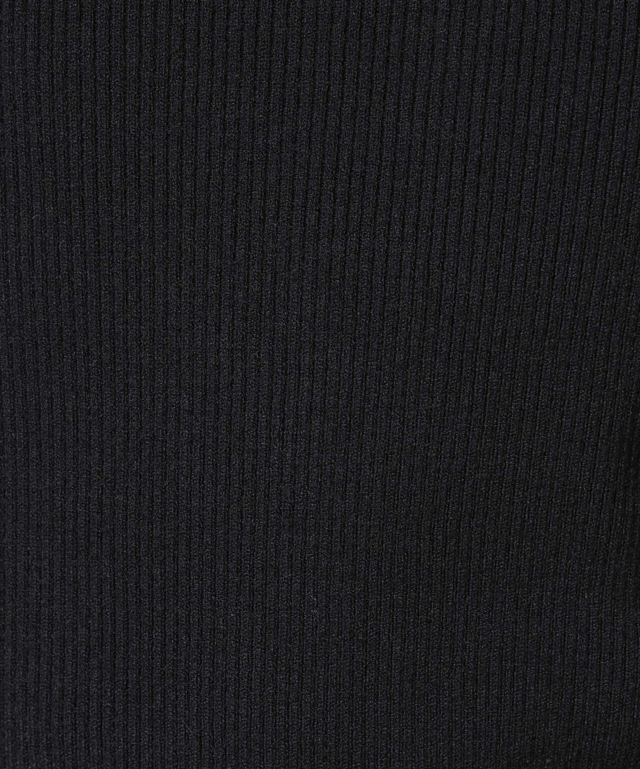 洗濯機洗可メタルボタンリブニット 6735222343