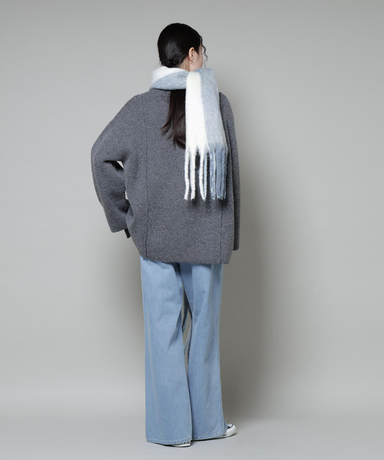 総針 ニットジャケット カーディガン