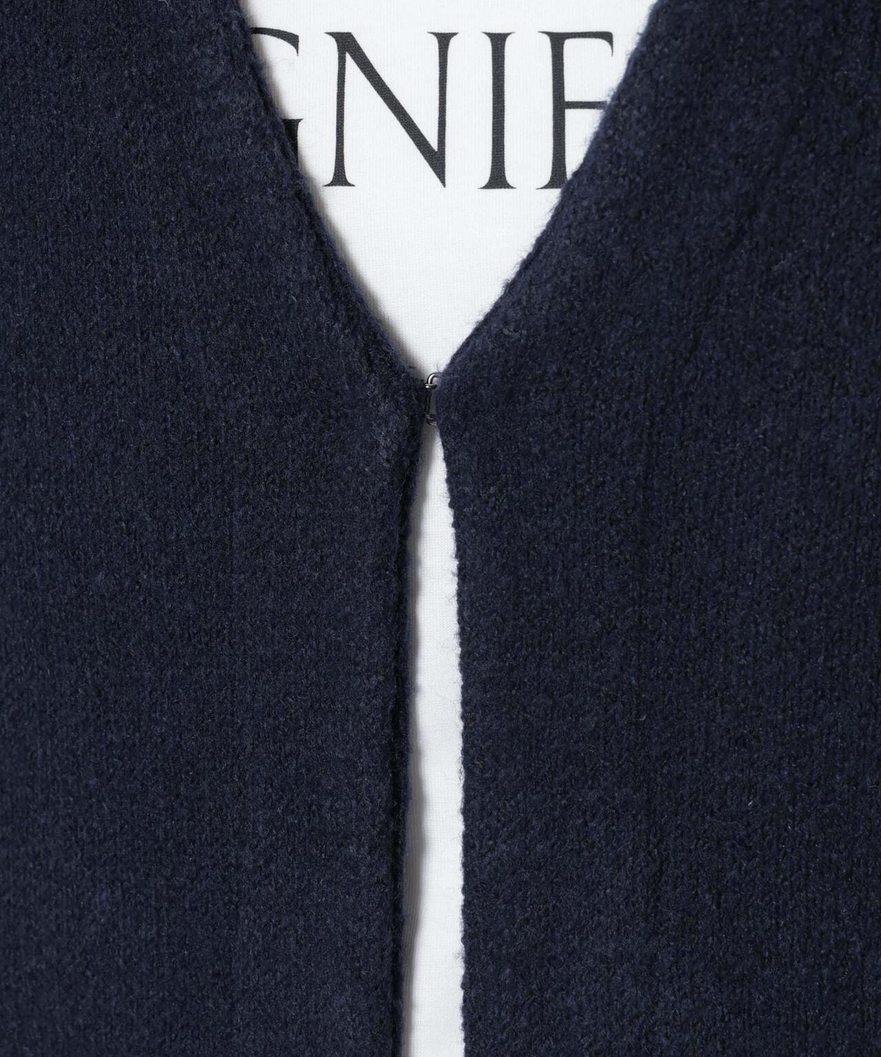 総針ニットジャケットカーディガン 6735222349