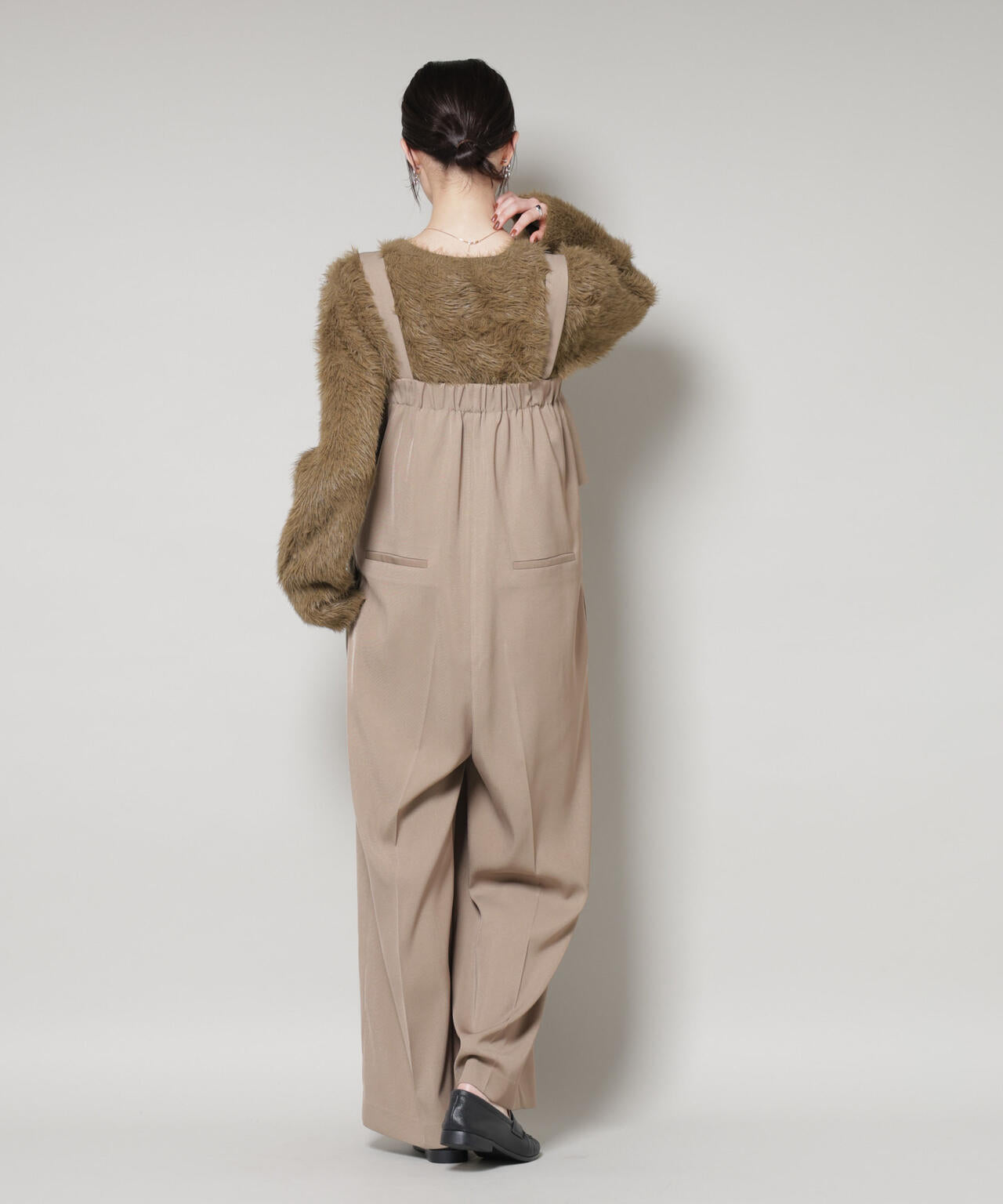 ミックスシャギーボートネックワイドニット 6735222352