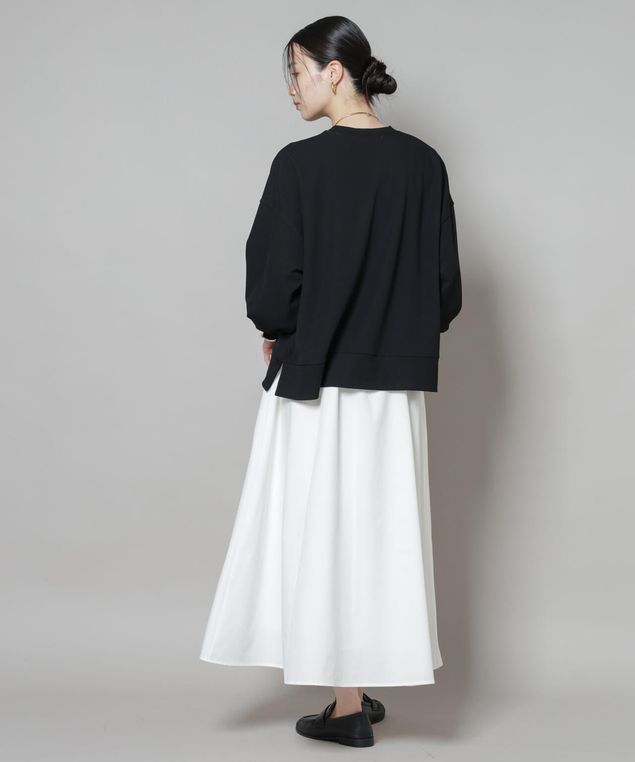 サカリバカットワイドクルーネックトップス(セットアップ可) 6735223302