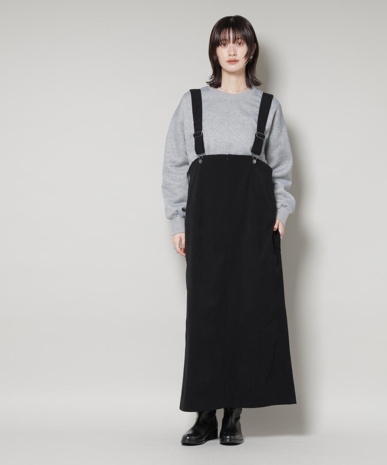 ラメ裏毛トップス 6735223318