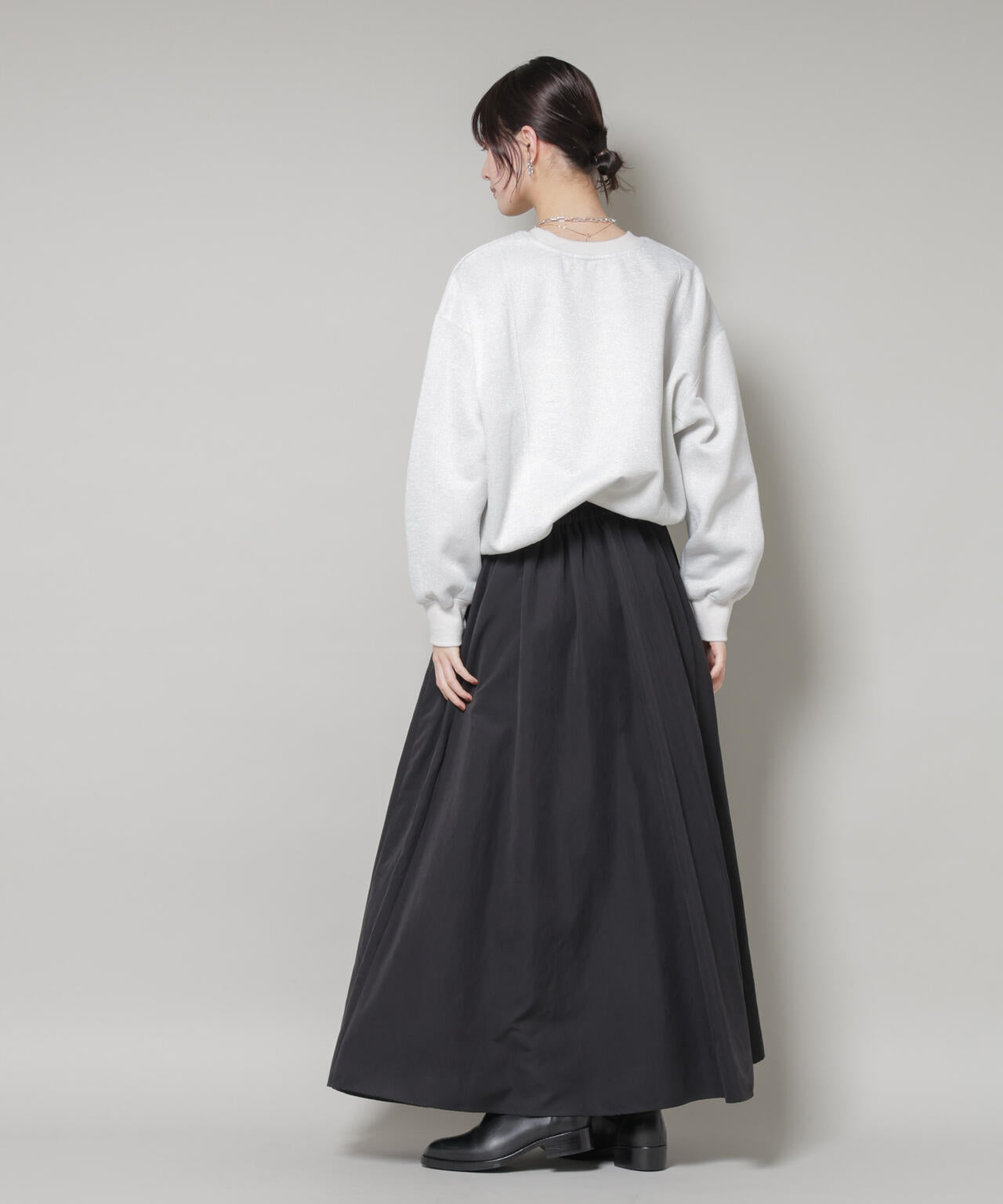 ラメ裏毛トップス 6735223318