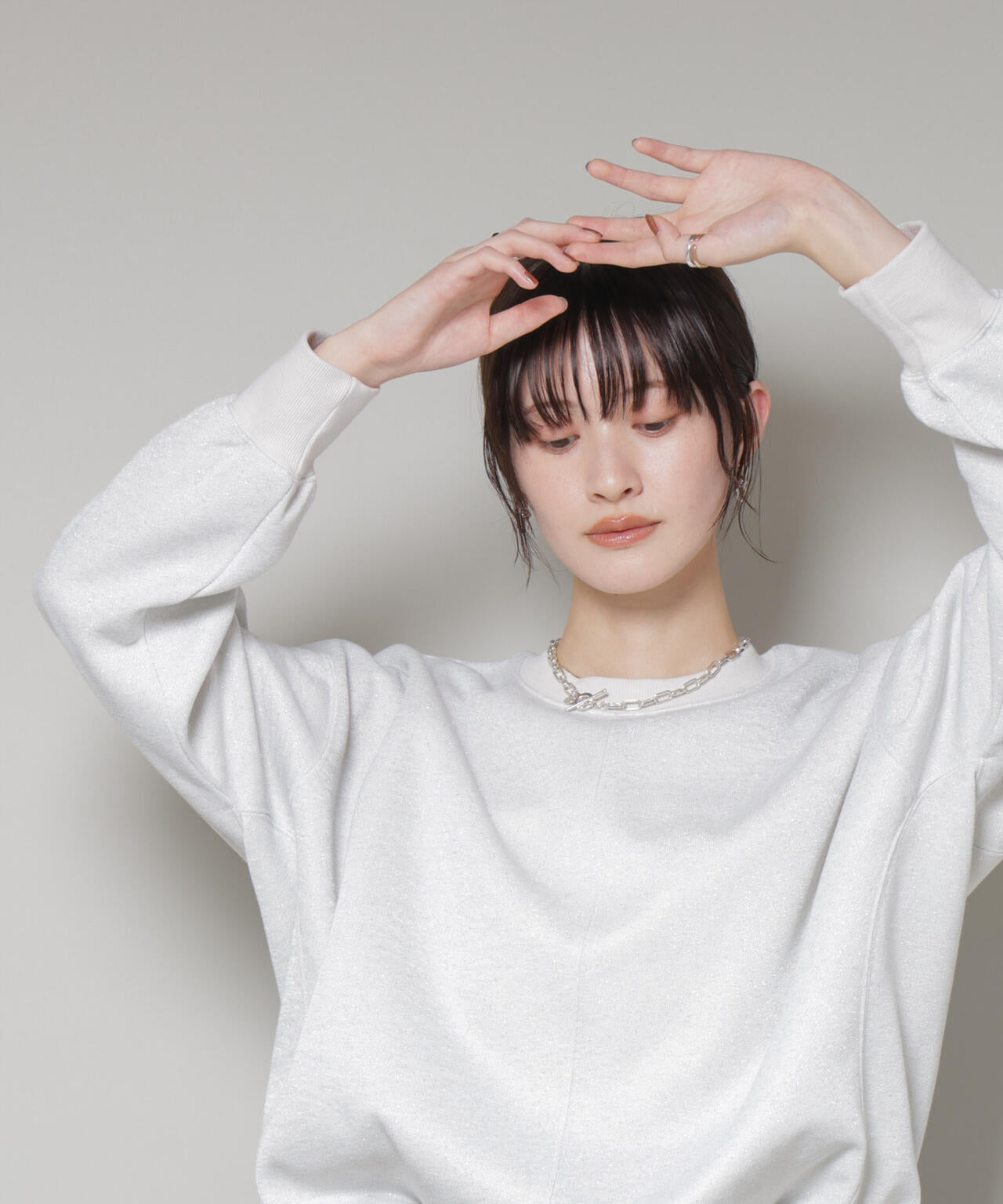 minuereミヌエール 男女兼用 トップスグレー CATEGORY tops | ミヌエール（minuére）