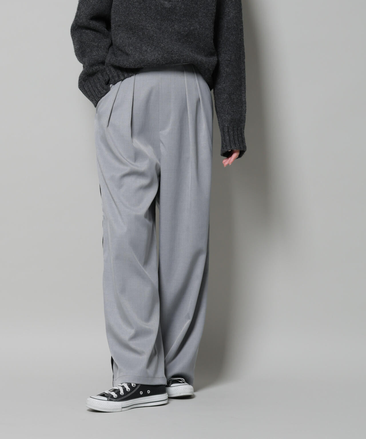 ベルベッドサイドラインパンツ 6735227318