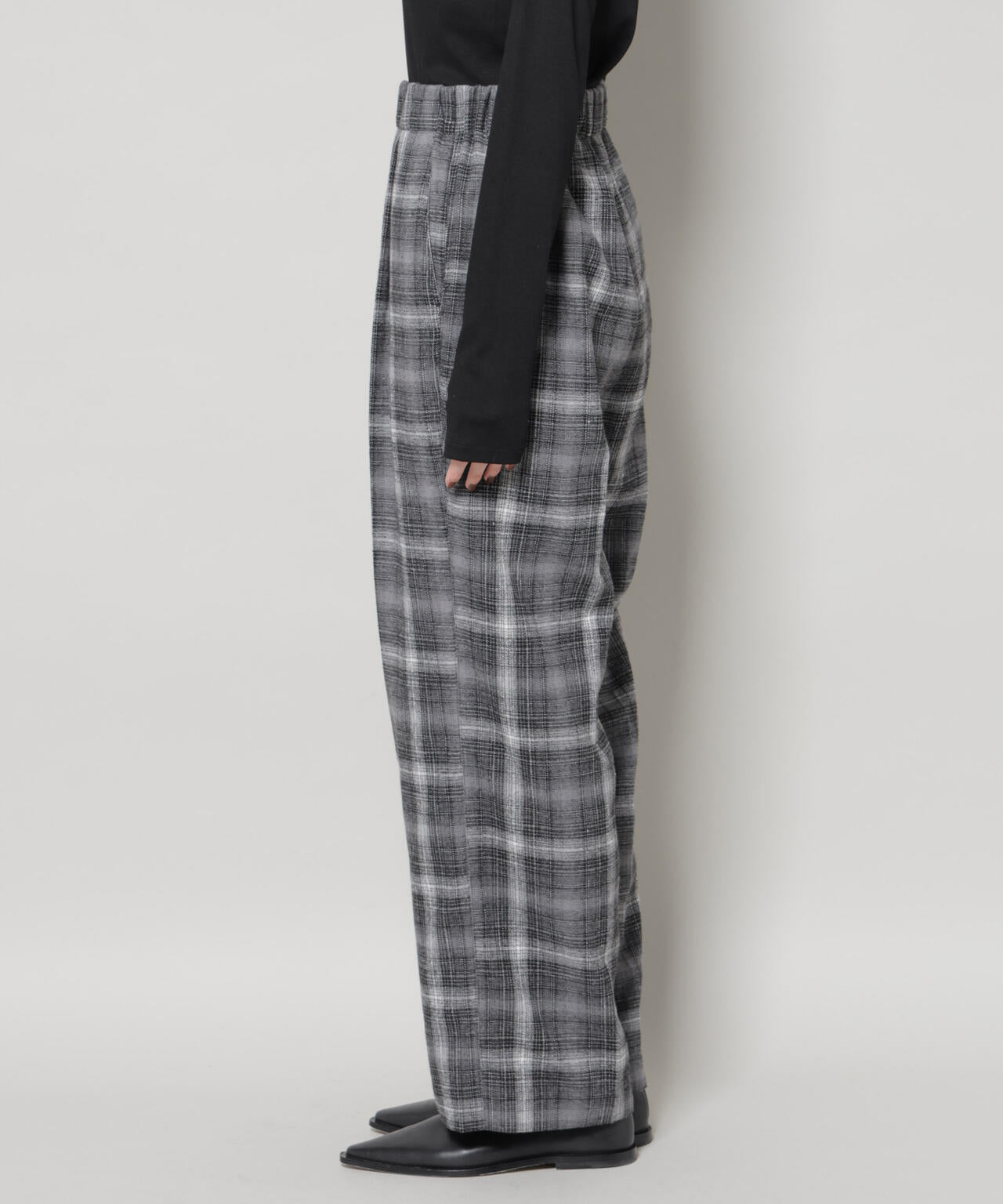 オンブレーチェックタックパンツ(セットアップ可) 6735227320