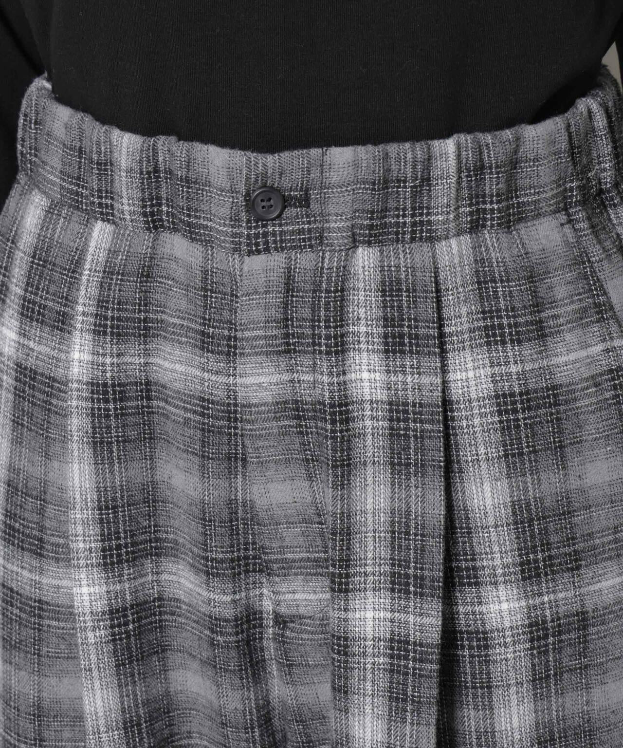 オンブレーチェックタックパンツ(セットアップ可) 6735227320