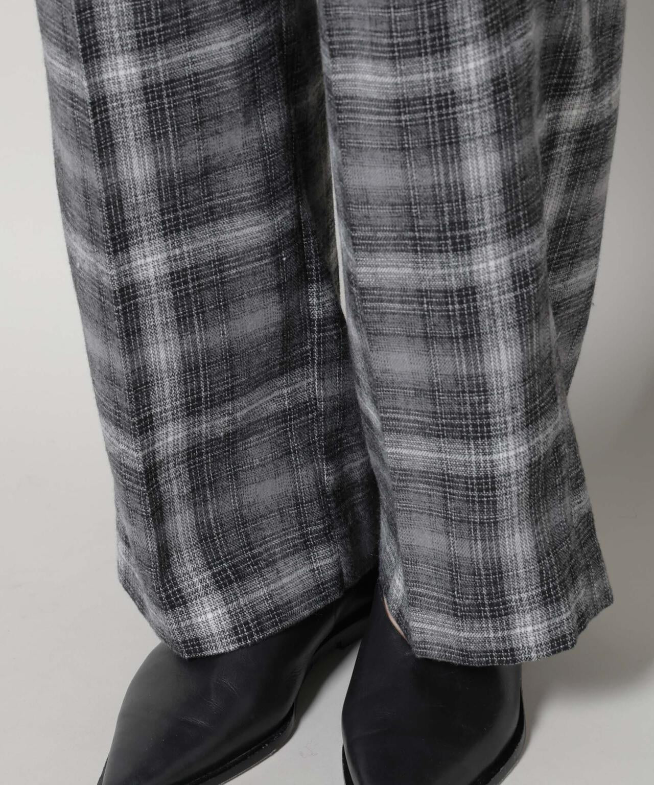 オンブレーチェックタックパンツ(セットアップ可) 6735227320