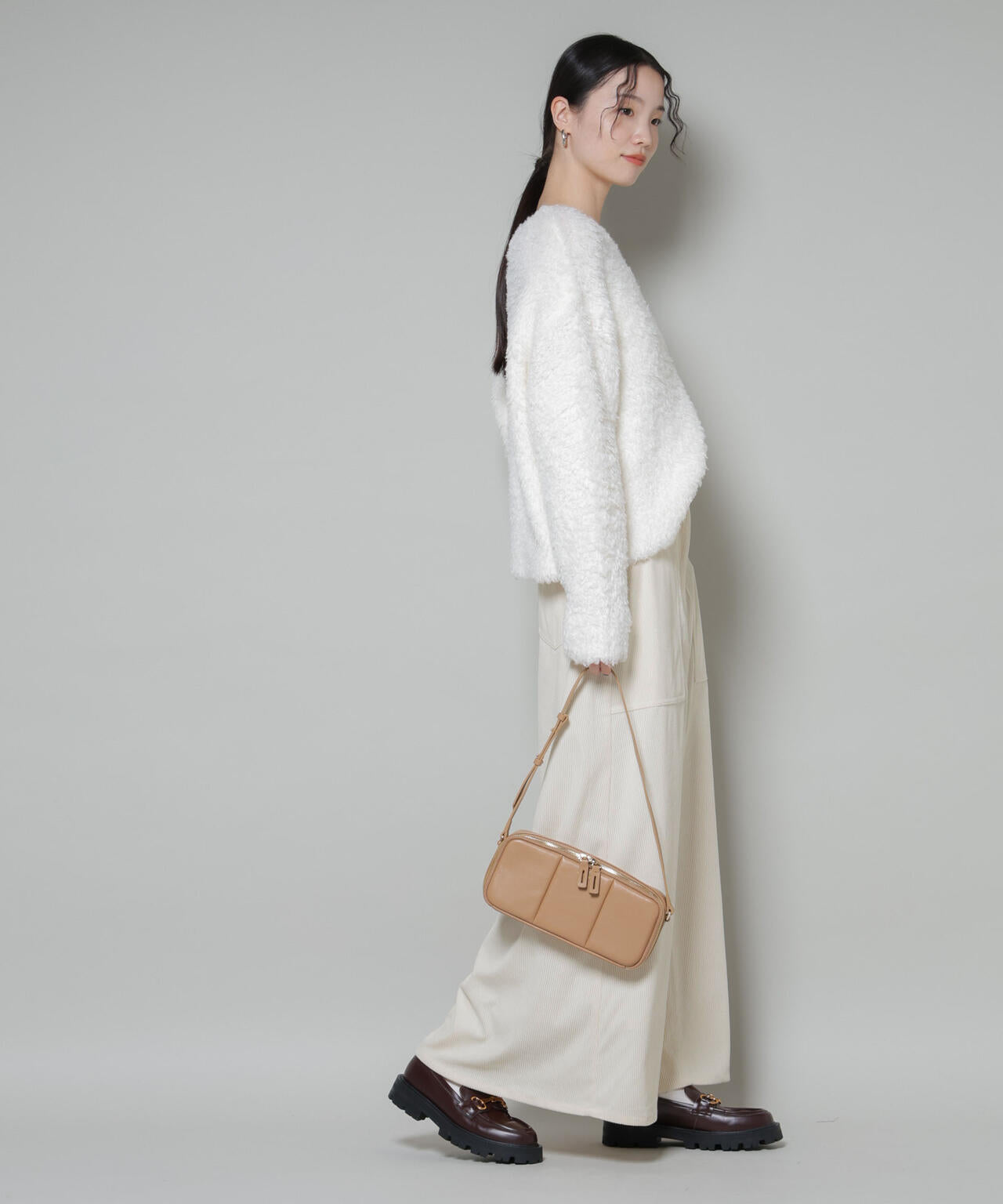 ソフトコーデュロイマキシスカート 6735230319