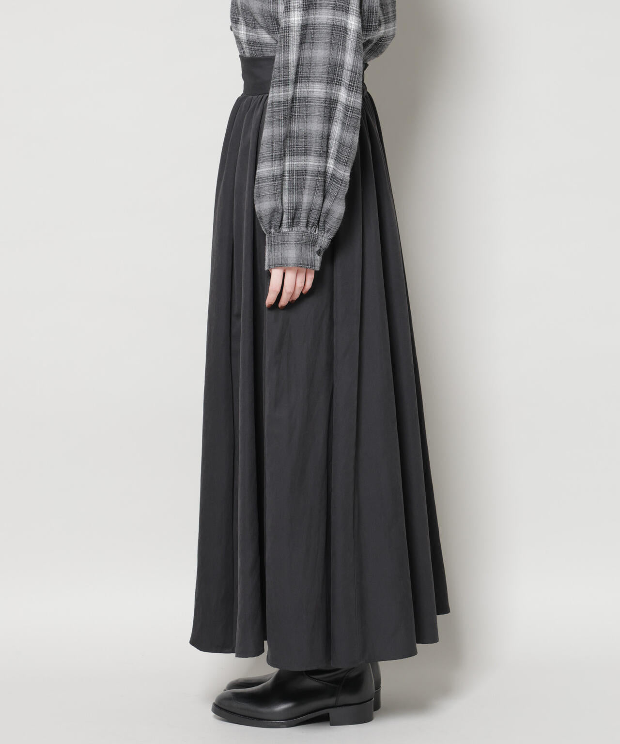 起毛ピーチギャザーボリュームスカート 6735230321