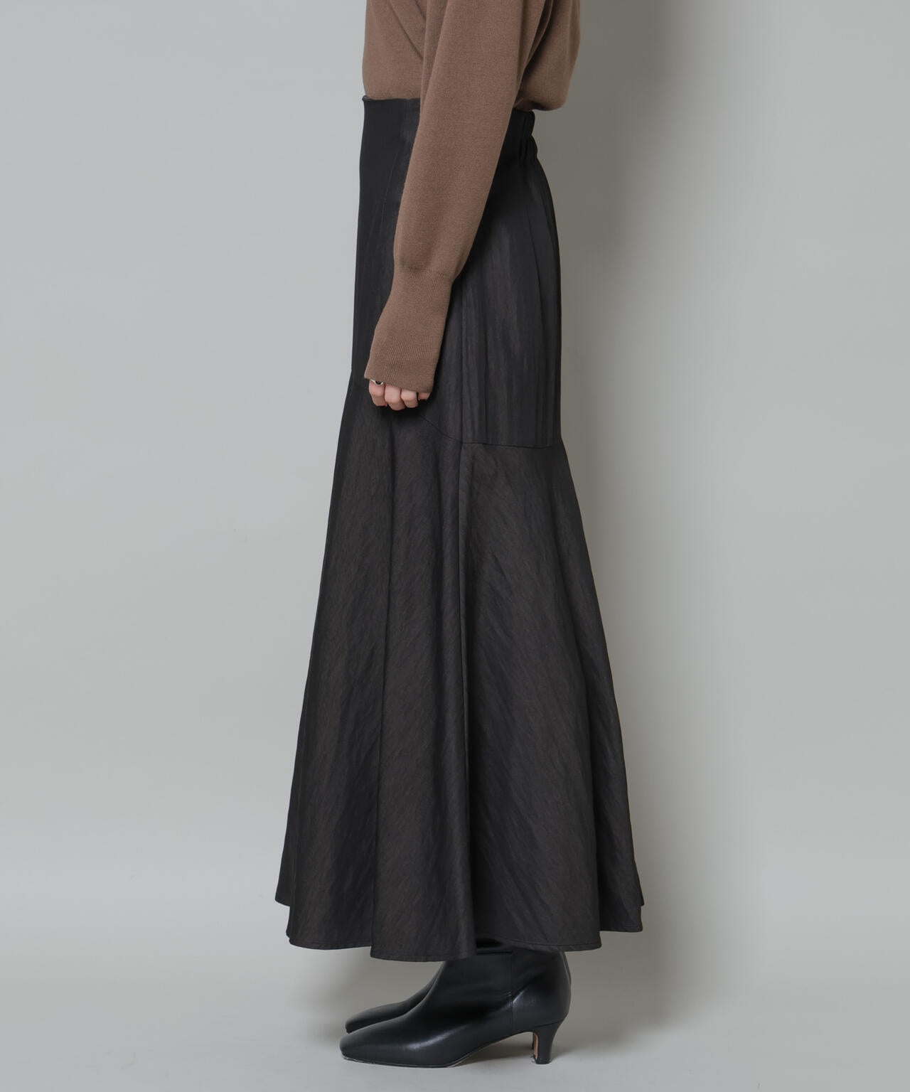 切り替え裾フレアスカート 6735230322