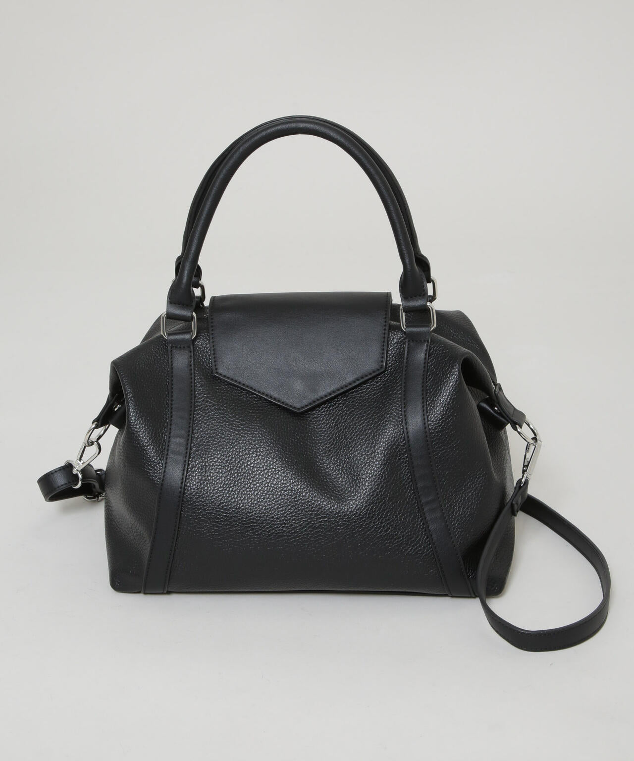 ショルダー付きフラップミニボストン 6735232308