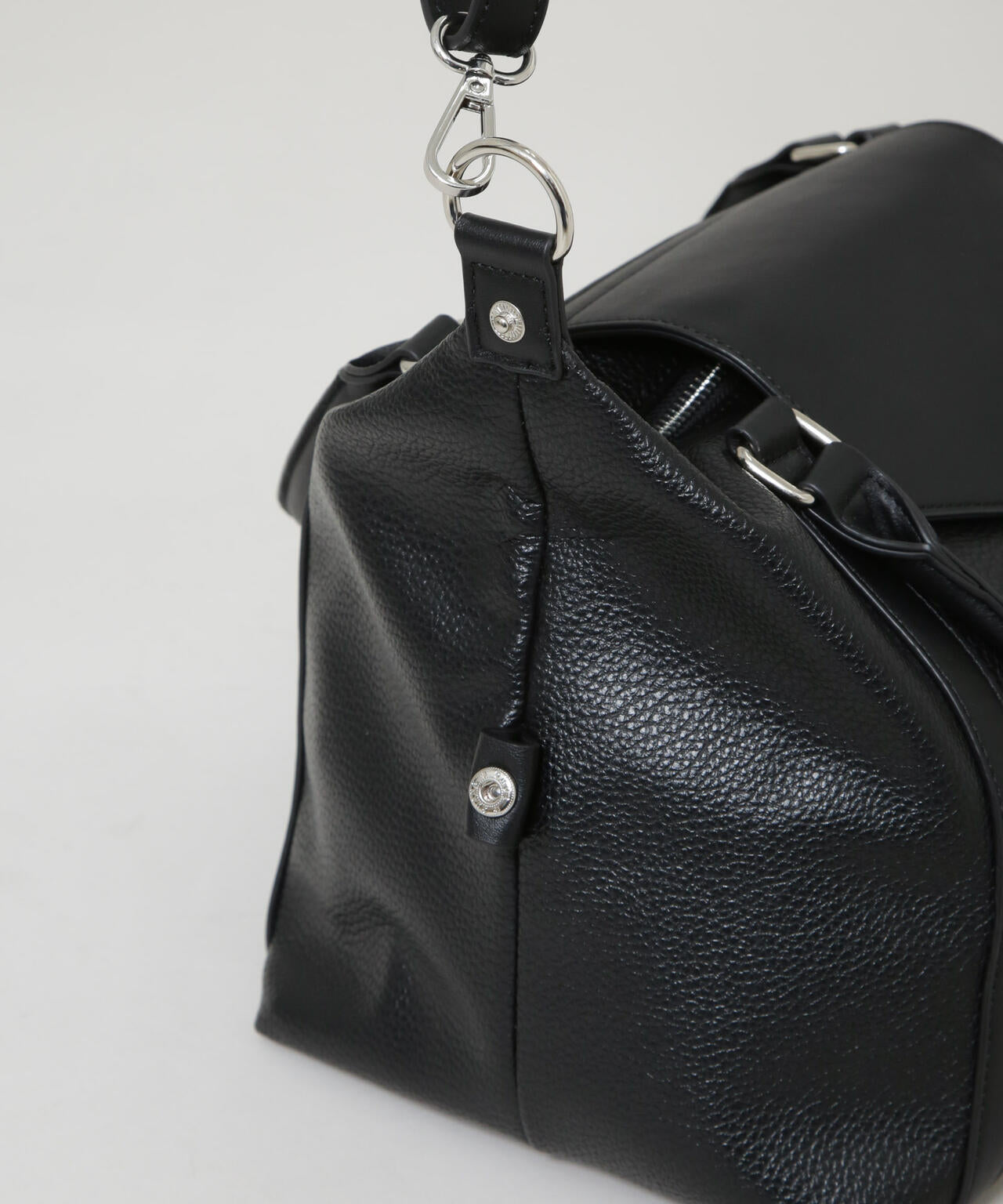 ショルダー付き フラップ ミニボストン