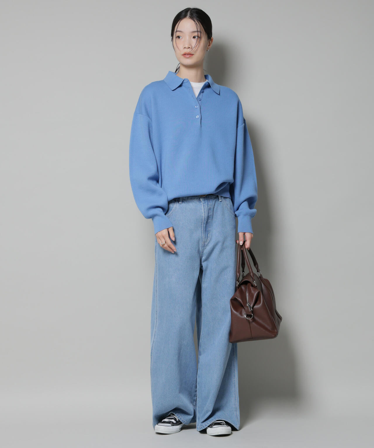 ショルダー付きフラップミニボストン 6735232308