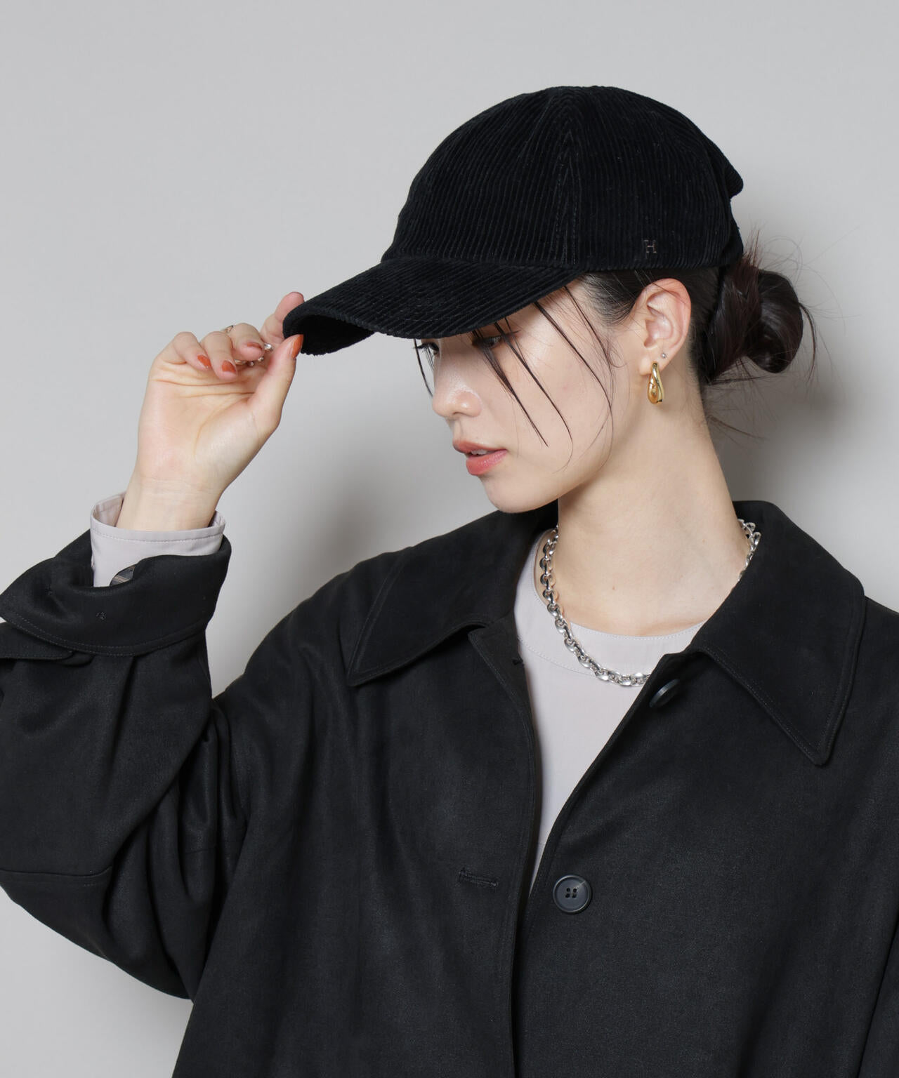 Healthknit / 別注 コーデュロイ キャップ