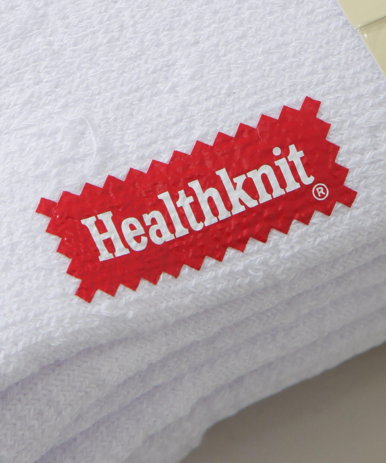 Healthknit/シンカーWHITE無地SOX 6735251300