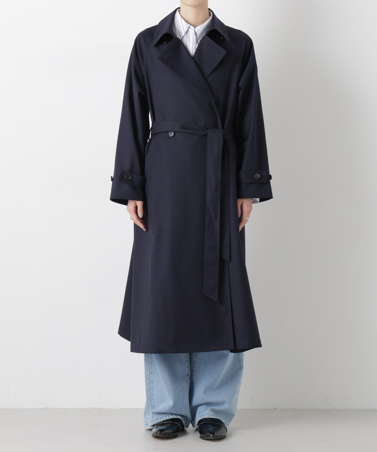 撥水 ＆ 花粉ガード トレンチコート